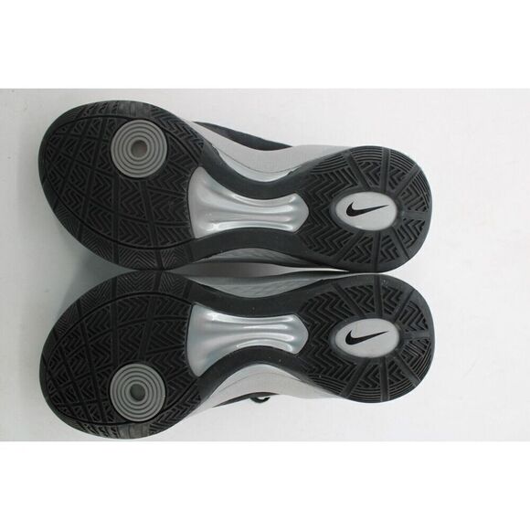 Nike Volley Zoom Hyperspike Flywire Women 8 Black Metallic Silver 585763 - Picture 11 of 11